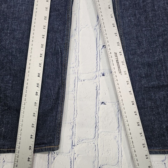 Banana Republic Blue Straight Fit Organic Cotton Stretch Jeans MENS SIZE 40X34 - Picture 2 of 13